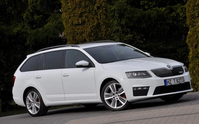 Skoda Octavia cena 57900 przebieg: 217000, rok produkcji 2017 z Myszków małe 781